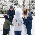 Fa La La - Unisex Heavy Blend™ Hooded Sweatshirt - Cozy & Festive Apparel